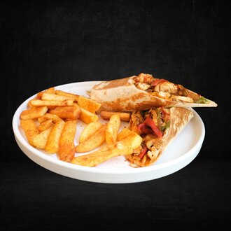 Öğrenci Dostu Cajun Dürüm görseli