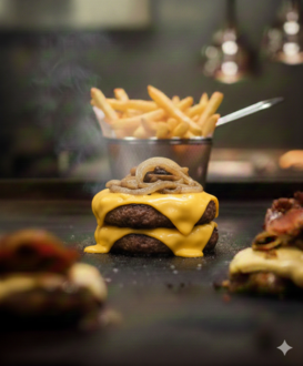 Double Cheese Burger görseli