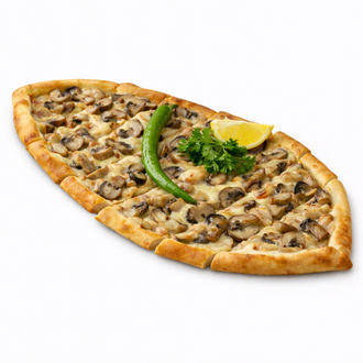 Mantarlı Pide (Açık) görseli