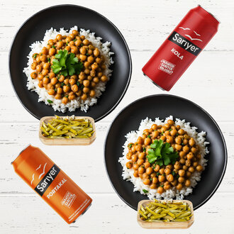 İkili Nohutlu Pilav Menü görseli