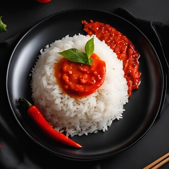 Meksika Soslu Tavuklu Pilav görseli