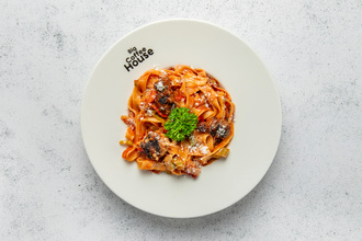 Kaşarlı Köfteli Fettuccını görseli