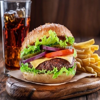 Cheeseburger Menü görseli