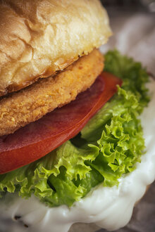 Crispy Burger Menü görseli