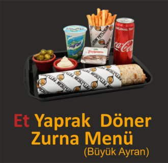 Yaprak Et Zurna Dürüm Menü görseli