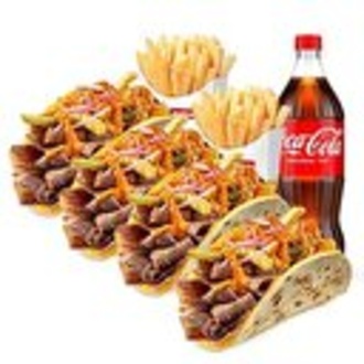 Jumbo Tako Menü (Et Dönerden) görseli