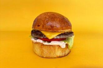 Retro Burger Single görseli
