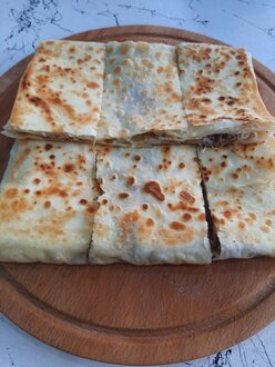 Kavurmalı Kaşarlı Gözleme görseli