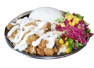 272 - Ranch Soslu Tavuklu Pilav görseli