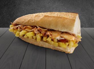 Yarım Ekmek Arası Tavuk Döner görseli