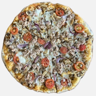 Mantarlı Ton Pizza (Küçük) görseli