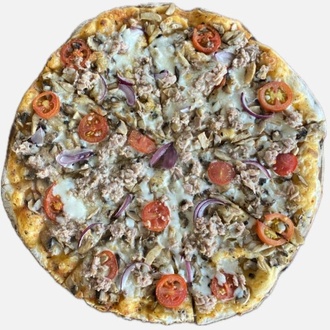 Mantarlı Ton Pizza (Orta) görseli