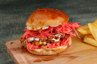 Coleslaw Chiken Burger görseli