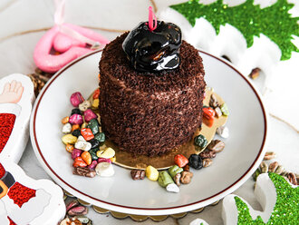 Profiterollü Pasta görseli