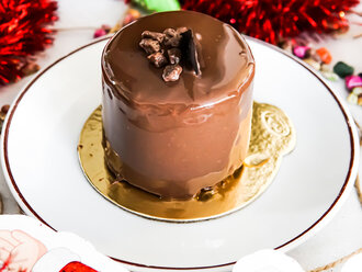 Damla Çikolatalı Tek Pasta görseli