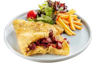 Pastırmalı & Sucuklu Omlet görseli