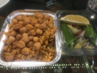 Pilav Üstü Nohut & Cacık görseli