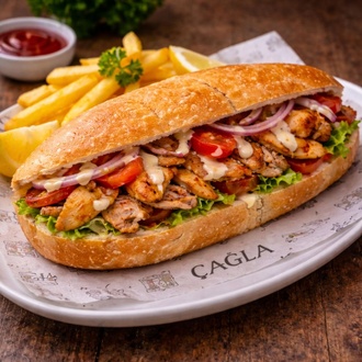 Tam Ekmek Arası Tavuk Döner görseli