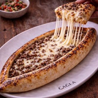 Kıymalı Kaşarlı Pide görseli