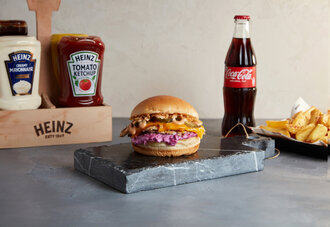 Smash Chicken Burger Menü görseli