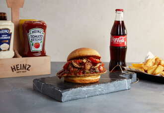 Smash Vegan Burger Menü görseli