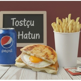 Yumurtalı Kaşarlı Bazlama Tost Menü görseli