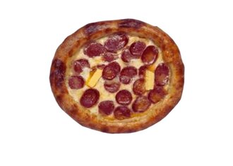 Sucuklu Peynirli Yuvarlak Pide görseli