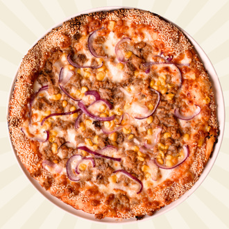 Ton Balıklı Pizza görseli