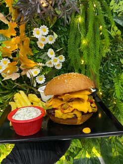 Nachos Burger görseli