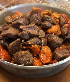 Karışık Zeytinyağlı Kuru Patlıcan & Biber Dolması görseli