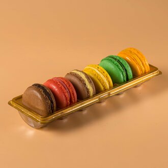 Mini Makaron Kutusu (6 Adet) görseli