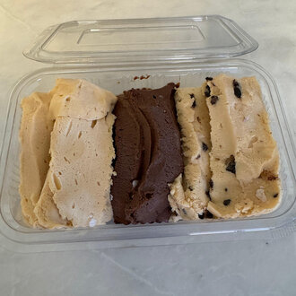 Sade & Kakao & Damla Çikolata Dondurma (500 Gr.) görseli