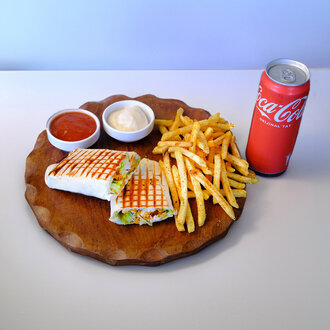 Çıtır Tavuk Wrap Menü görseli