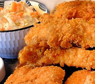 Çıtır Tavuk Menü (7 Adet Kemiksiz Tavuk) görseli