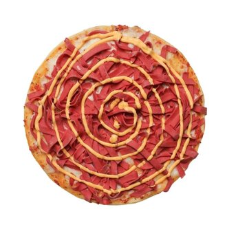 Süper Sosisli Pizza (Orta) görseli