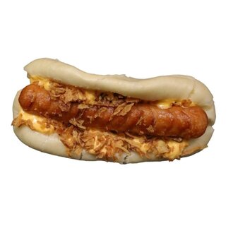 Cheddar Soslu Sosis Bun görseli