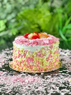 Meyveli Pasta (Orta Boy) görseli