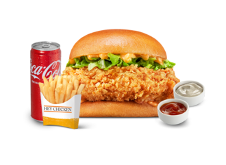 Çıtır Tavuk Burger Menü görseli