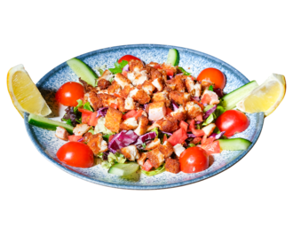 Chicken Tenders Salata görseli