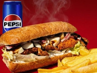 Chicken Cutlet Hero Sandviç Menü görseli
