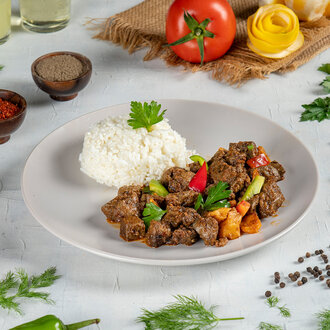 Patatesli Dana Arnavutciğeri & Pirinç Pilavı görseli