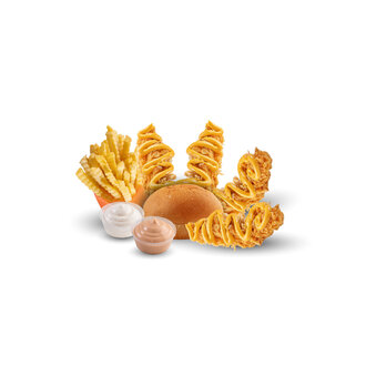 Çedar Soslu Çıtır Tavuk görseli