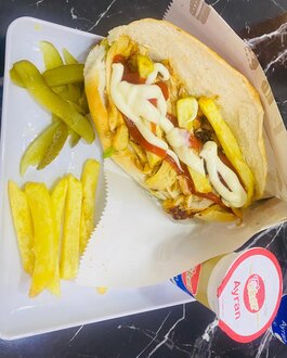 2'Li Tavuk Döner Sandviç Menü görseli
