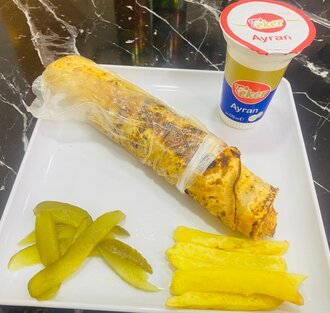 Hatay Usulü Tavuk Döner Dürüm (Çift Lavaş) görseli