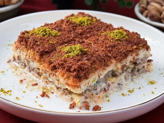 Fıstıklı Soğuk Baklava (1 Kg) görseli