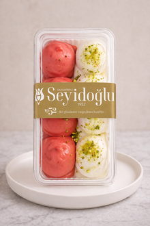 Maraş Usülü Çilekli & Sade Dondurma (500 Gr.) görseli