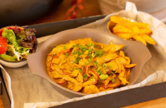 Köri Soslu Tavuk görseli