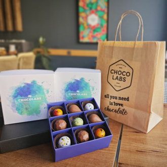 Küçük Boy Çikolata Kutusu 9'Lu görseli