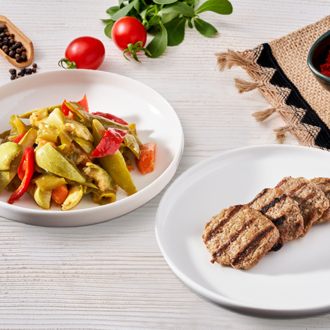 Izgara Köfte & Fırında Sebze görseli