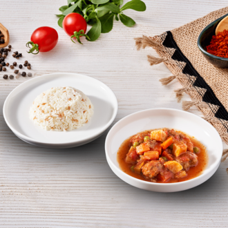 Sebzeli Sulu Köfte & Pirinç Pilavı görseli